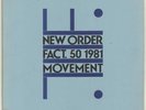 New Order Movement vinyl LP album record UK FACT50 B MUSIC 1981