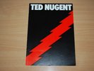 TED NUGENT  - RARE 1977 UK/EU TOUR PROGRAMME program