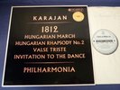 SAX 2302 ED1 B/S TCHAIKOVSKY - 1812 / BERLIOZ / LISZT / SIBELIUS etc LP, Karajan