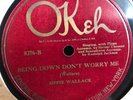 SIPPIE WALLACE OKEH 8276 BLUES 78 RPM E/E-