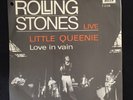 Rolling Stones: Little Queenie / Love in vain. Rare Danish issue. VG+