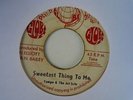 TEMPO & THE JET SETS Sweetest Thing To me GLOBE Reggae 7