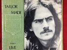 JAMES TAYLOR : Tailor Made 2LP STEREO RUBBER DUBBER LIVE 3-21-71 w/BONUS TV LIVE