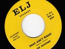 Northern Soul Joe Buckner That Aint Right ELJ Original