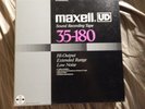 Maxell 35-180 UD Studio Professional 10.5 inch reel to reel tape 1/4