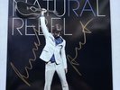 RICHARD ASHCROFT - NATURAL REBEL HAND SIGNED RECORD AUTOGRAPHED