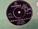 GENE VINCENT UK COLUMBIA 45 WHERE HAVE YOU BEEN ALL MY LIFE 1st ISSUE 1963  VG+