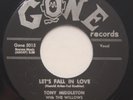 Rare R&B Funk Do-Wop Soul 45, Tony Middleton - Let's Fall In Love, Original HEAR