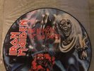 Vintage Iron Maiden Picture Disc - The Number of the Beast - SEAX-12215 -