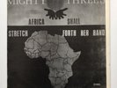 MIGHTY THREES , AFRICA SHALL STRETCH FORTH HER HAND , RARE ROOTS LP , EX+