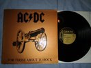 AC/DC for those about to rock we salute you 1981-UK FIRST PRESS (EMBOSSED) - EX+