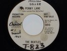Beatles RARE Canada 1967 Penny Lane / Strawberry Fields Forever PROMO 45