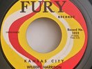 Wilbert Harrison Fury 1023  KANSAS CITY (GREAT ROCK N ROLL 45) PLAYS GREAT