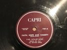 THE SPARTANS --  FAITH, HOPE AND CHARITY / LOST 78  VG ++   MEGA  RARE DOO WOP