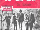THE YARDBIRDS 45 FOR YOUR LOVE+PS HOLLAND RARE 1965