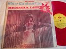 BRENDA LEE   MERRY CHRISTMAS FROM BRENDA LEE ** 1964 RARE Taiwan LP RED VINYL.