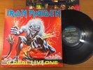 IRON MAIDEN A REAL LIVE ONE LP 1993 BRAZIL GTFLD INNER SLV EXCEL COND__dead one