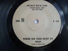 WHAM - The edge of Heaven - Rare MALAYSIA only PROMO/ Music Box use 45 RPM