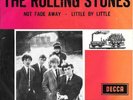 THE ROLLING STONES 45 NOT FADE AWAY+PS HOLLAND RARE 1964 SLEEVE TWO