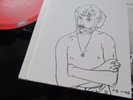 ANDY WARHOL Art Cover * ANDRE HELLER - w/ DRAWING - Germany LP only MINT-,