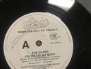 THE CLASH - *RARE AUS PROMO* Police On My Back - 7” Single 45 Vinyl