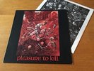 KREATOR - PLEASURE TO KILL - 1986 GERMAN LP WITH INNER SLEEVE EX MORE KREATOR