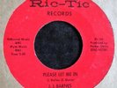 J.J. BARNES - Please Let Me In - US Ric-Tic Original, Northern Soul Classic, EX