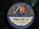RARE 10 ¾ “ FONOGRAFIA NAZIONALE – APOLLO GRANFORTE