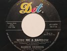 KAREN VERROS WISH ME A RAINBOW - SO WARM MY LOVE ON DOT RECORDS