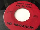 northern soul 45 - The Invitations - Whats wrong with me baby 