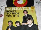 The Beatles-Ticket To Ride/Yes It Is-Vinyl 45 w/Picture Sleeve