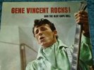 GENE VINCENT ROCKS and The Blue Caps Roll. ROCK N ROLL VINYL ALBUM 1958