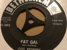 OTIS REDDING & PINETOPPERS - FAT GAL /SHOUT BAMALAMA - BETHLEHEM 45-308  N/MINT