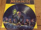 Megadeth ; Rust In Peace; Picture disc UK Capitol Sleeve VG+