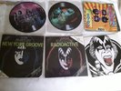 Kiss Vinyl 7inch picture disc records Singles X6 Bundle including interview