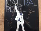 RICHARD ASHCROFT:'Natural Rebel' autograph signed vinyl LP. NEW. The verve