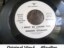 ? MARION STEWART promo 'I Must Be Losing You' RARE ORIGINAL Northern Soul 45