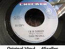 ? CASH MCCALL promo 'I'm In Danger' NM Original + Cover Northern Soul 45