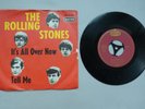 The Rolling Stones. It`s All Over Now Promo mit Aufkleber.  Top.