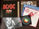 ACDC 3x Vinyl LP Box: High Voltage, Dirty Deeds.., Powerage - Sammlerbox, Poster