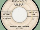 DEL RAYS Around the Corner / Have a Heart 45rpm Moon 1959 Newark doo-wop
