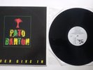 Never Give In by Pato Banton LP Vinyl 1988, I.R.S. Records U.S. Promo