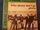 THEM VAN MORRISON SINGLE 45 DECCA BEAT PROMO 1965 GLORIA vs BABY PLEASE DON'T GO
