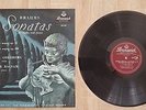 BRUNSWICK AXTL 1082 ED1 BRAHMS sonatas violin piano SZYMON GOLDBERG BALSAM NM NM