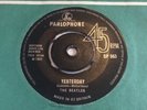 Beatles Yesterday/Dizzy Miss Lizzy Parlophone Export DP 563 Rare 1G Pressing