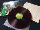 THE BEATLES ABBEY ROAD 1969 JAPAN RED Vinyl LP APPLE RECORDS AP-8815 + OBI