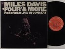 MILES DAVIS Four & More Recorded Live COLUMBIA LP VG+/NM mono 2-eye