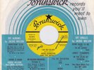 NORTHERN SOUL 45RPM - HERB JOHNSON ON BRUNSWICK - RARE PROMO   WITH SLEEVE
