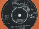 MOTOWN - THE CONTOURS 'FIRST I LOOK AT THE PURSE' TMG 531 CLASSIC DANCER