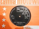 THE FOUR TOPS,  BABY I NEED YOUR LOVING,  TAMLA MOTOWN RECORDS 1969  MINT-